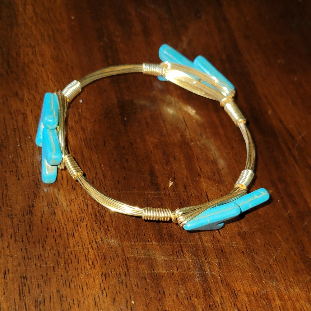 Turquoise arrow braclet